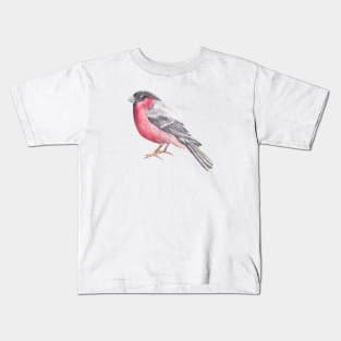 Bird. Bullfinch Kids T-Shirt